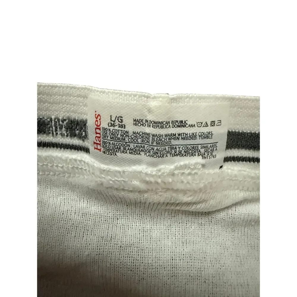 Hanes vintage white
